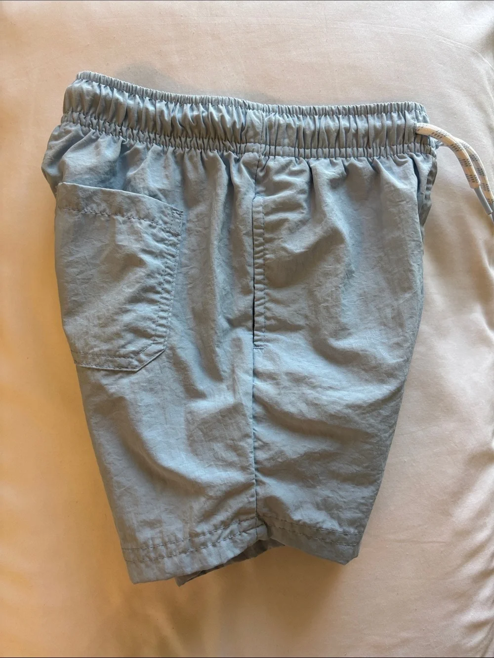 Old Navy Light Blue Men's Elastic Waist Athletic Shorts